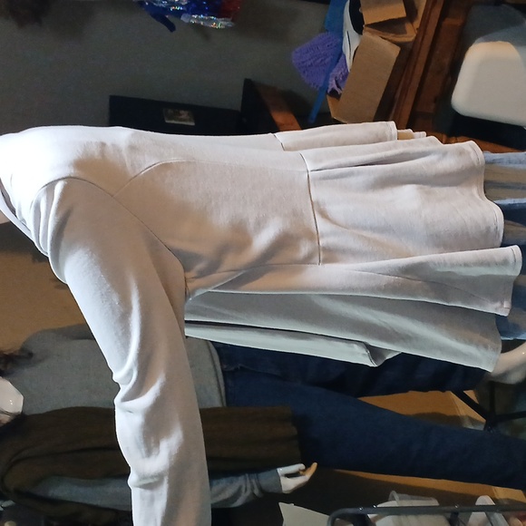 Premise Woman Beige Open Front Cardigan - Picture 5 of 7